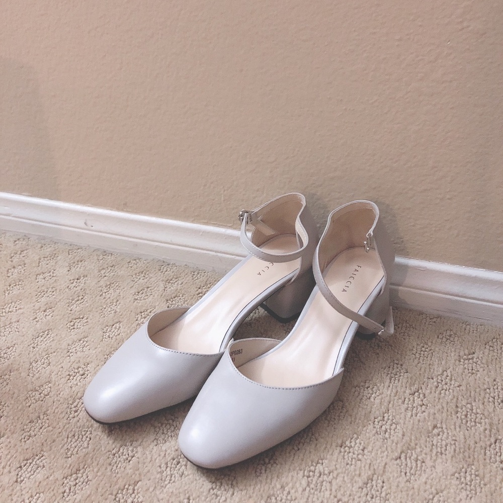 FAICCIA leather heels